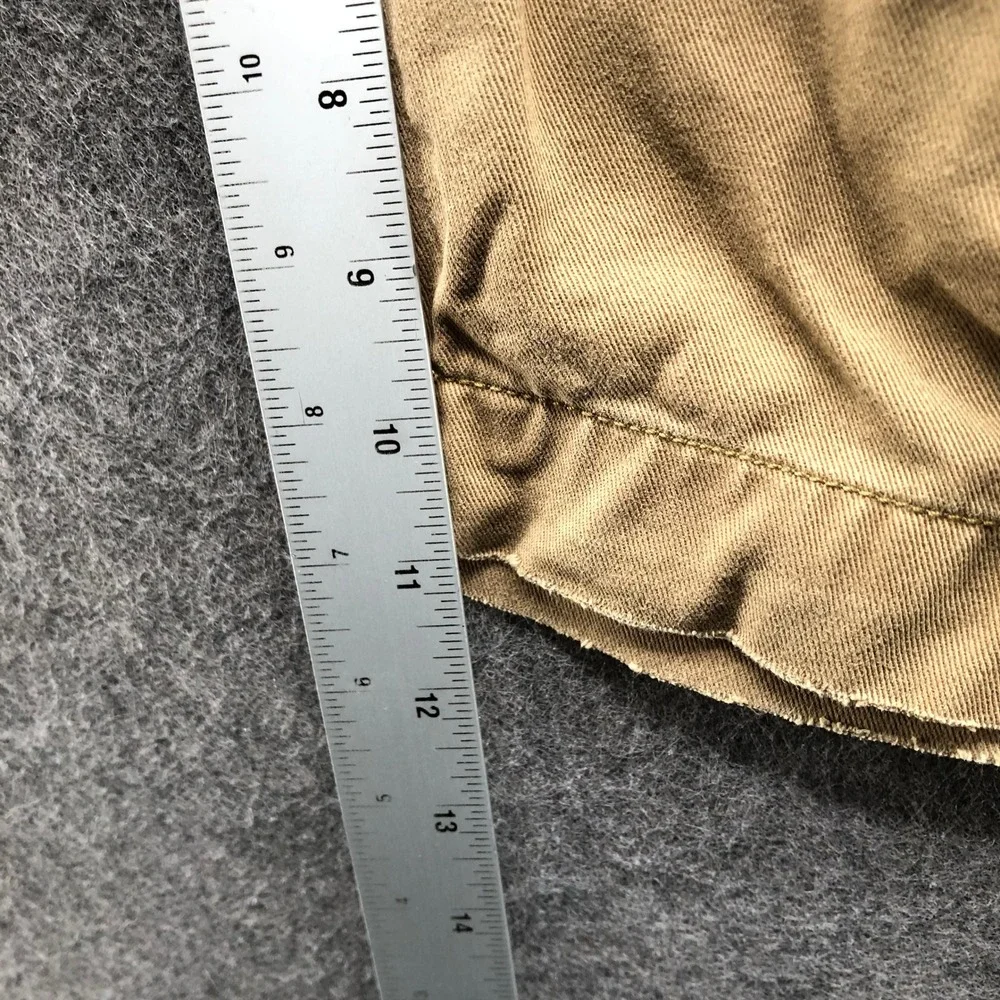 Vintage Y2K Hurley Cargo Shorts Mens 32 Tan Brown Southwestern Trim Surf Skate